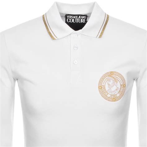 versace men's polo|versace long sleeve.